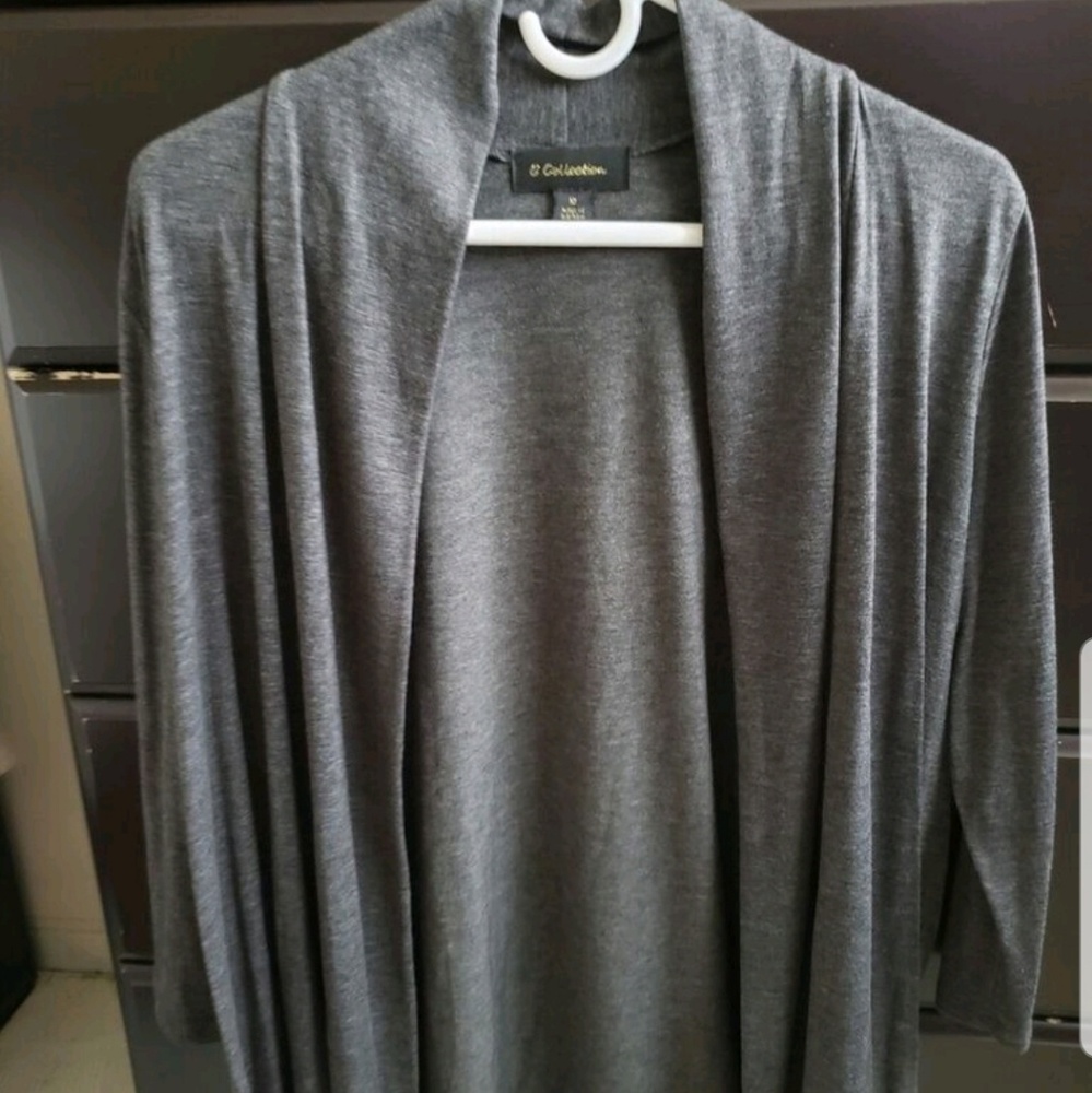 Gray Cardigan
